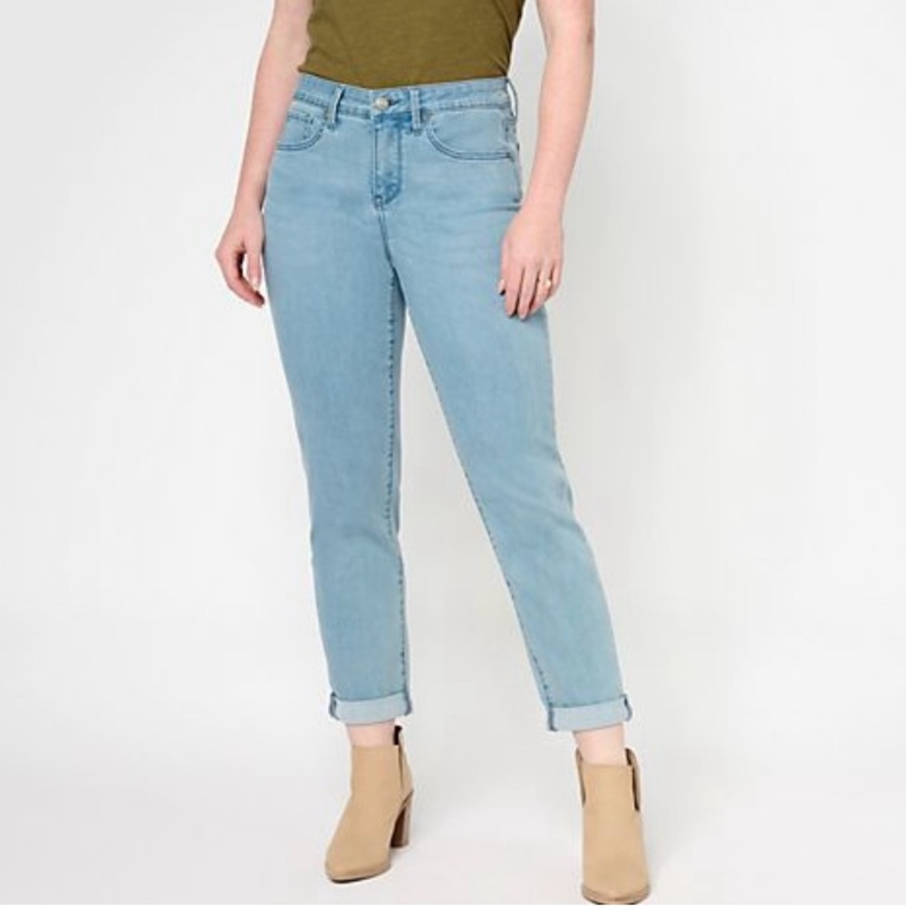 NYDJ~ Margot Girlfriend Kingston Cuffed / Uncuffed~Yr Rd Wear~Cool Embrace Tech!